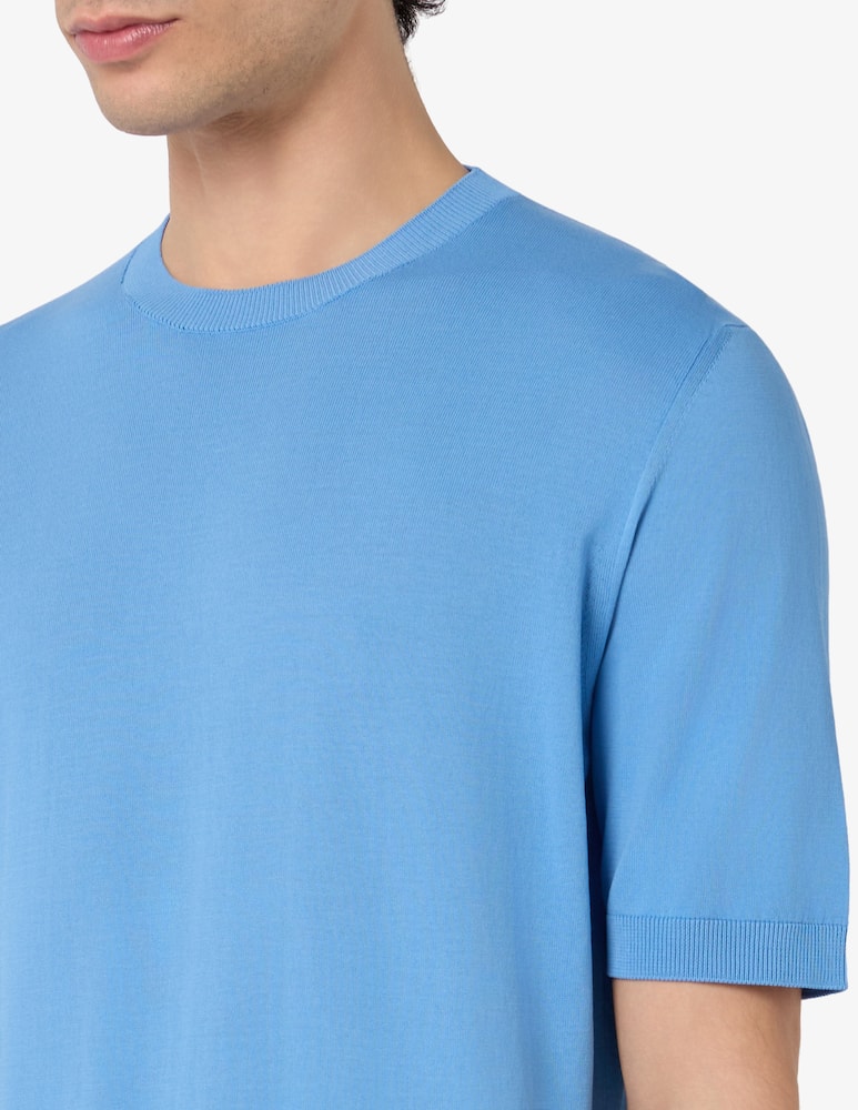 Rinascente Collection Crepe crewneck t-shirt - picture 4 Rinascente Collection Crepe crewneck t-shirt - picture 4
