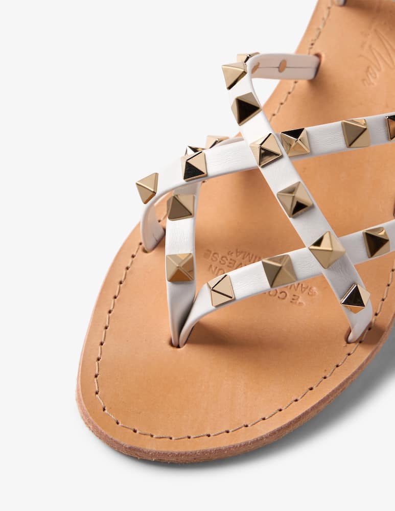 Mim.Mar Sandalo flat infradito borchie Thiana - immagine 5 Mim.Mar Sandalo flat infradito borchie Thiana - immagine 5