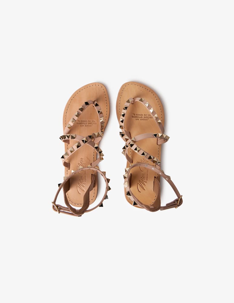 rinascente Mim.Mar Amelia studded flat sandal
