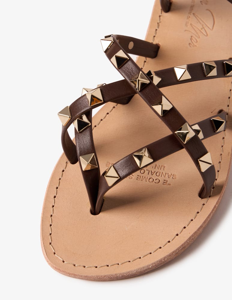 rinascente Mim.Mar Sandalo flat infradito borchie Thiana