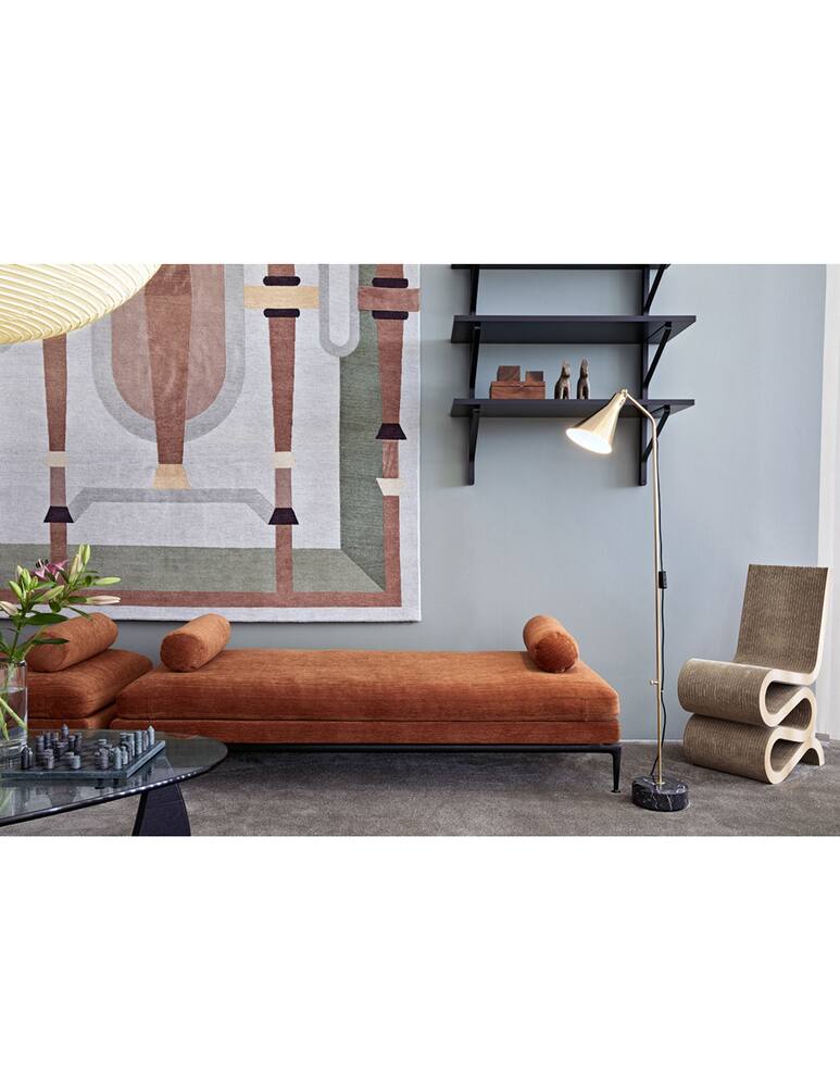 rinascente Vitra Sedia Wiggle Side - Marrone