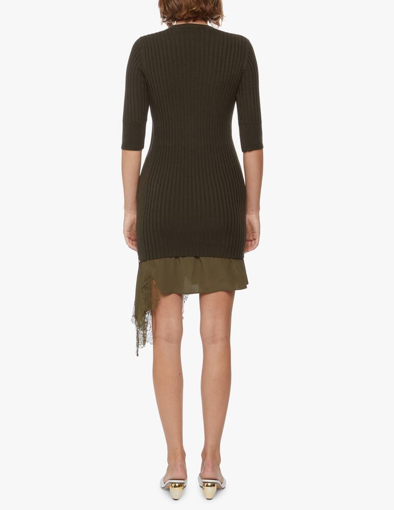 rinascente N°21 Vestito a manica corta con apertura laterale