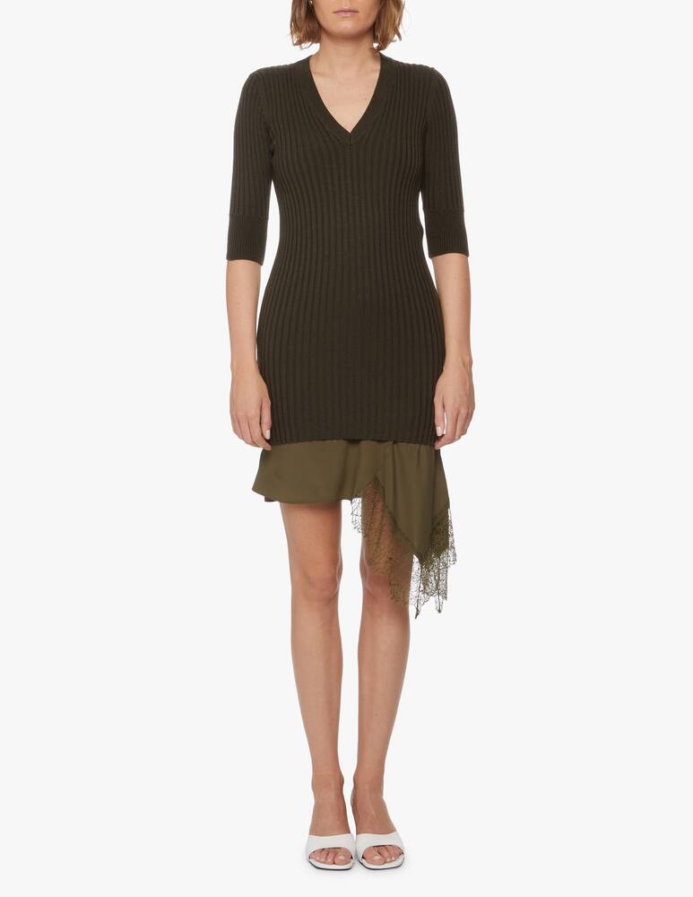 rinascente N°21 Vestito a manica corta con apertura laterale