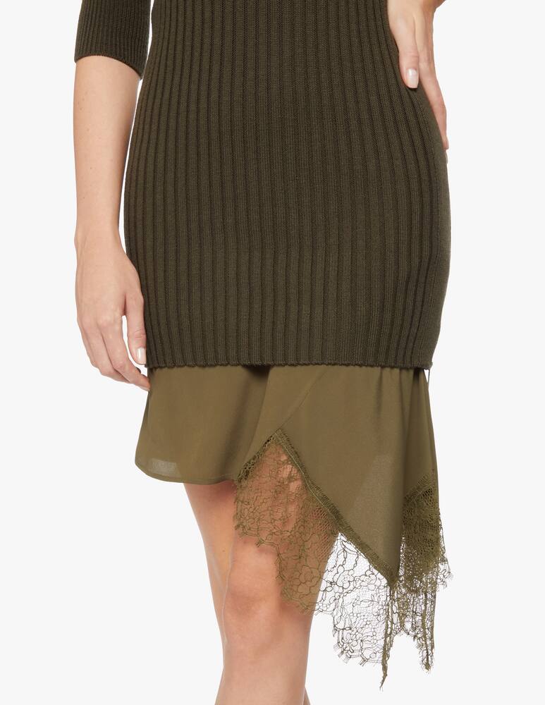 rinascente N°21 Vestito a manica corta con apertura laterale