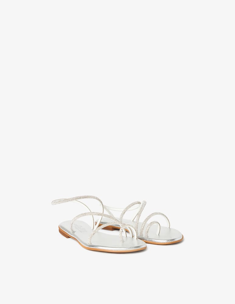 rinascente Kima Sandalo flat incroci Mykonos