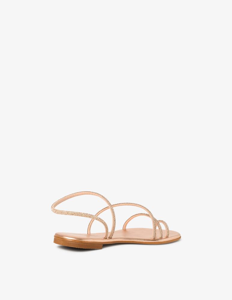 rinascente Kima Sandalo flat incroci Mykonos