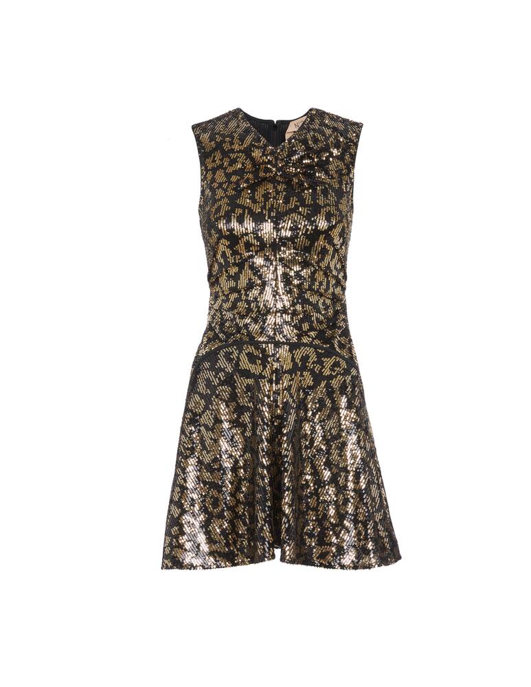 rinascente N°21 Vestito stampa metallica
