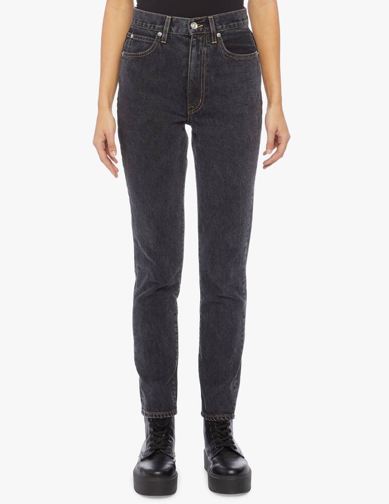 rinascente Slvrlake High rise washed slim fit jeans