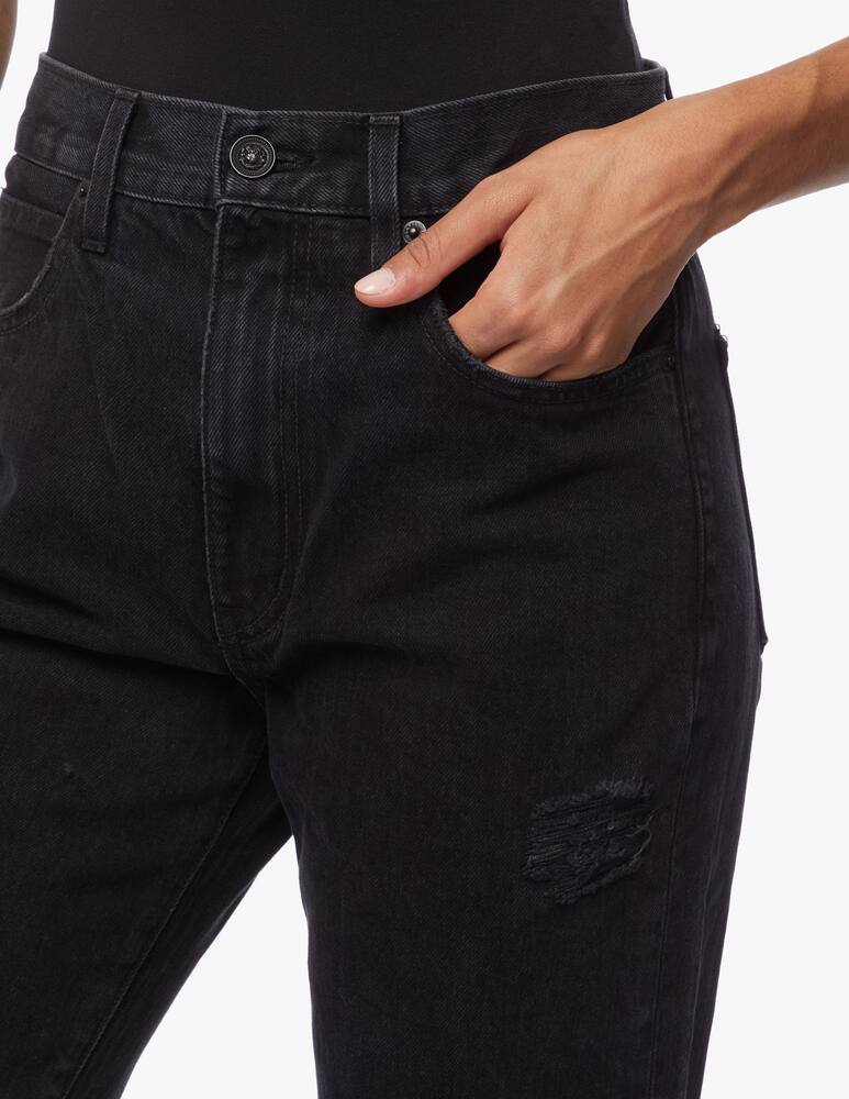 rinascente Slvrlake Jeans dritto vita alta con rotture london