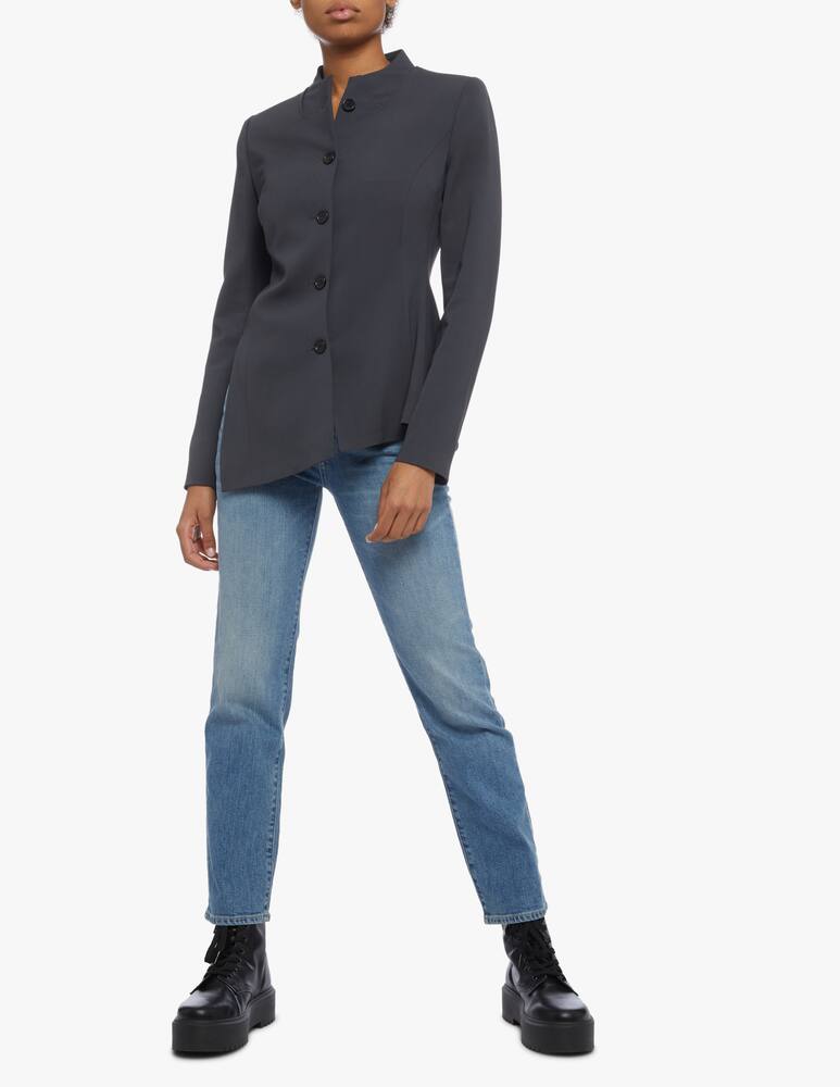 rinascente Slvrlake Tyler Crop mid rise slim-fit jeans