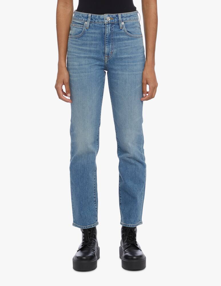 rinascente Slvrlake Tyler Crop mid rise slim-fit jeans