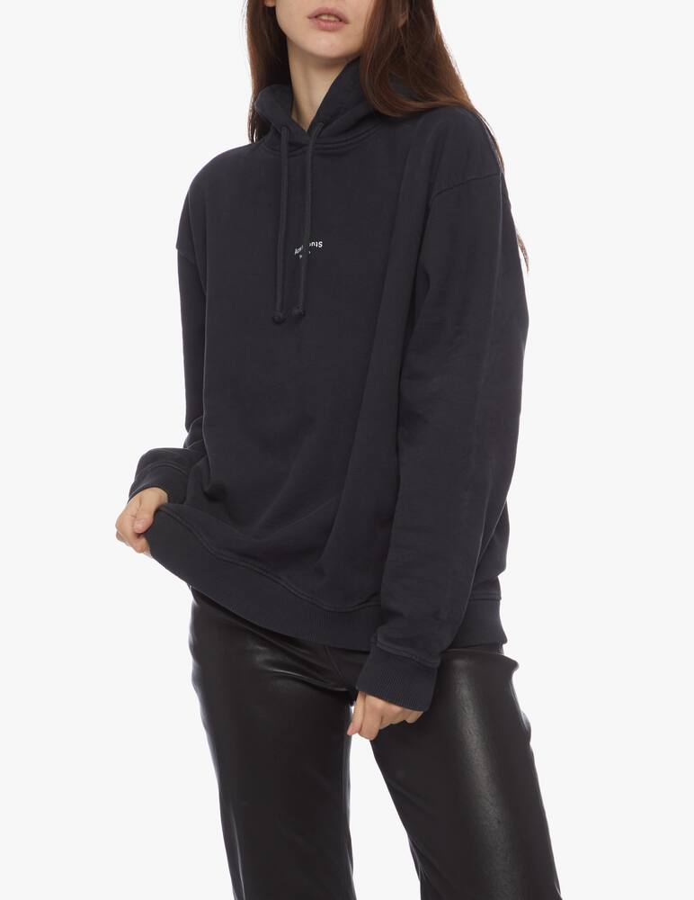 rinascente Acne Studios Cotton hoodie with logo