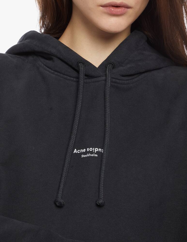 rinascente Acne Studios Cotton hoodie with logo