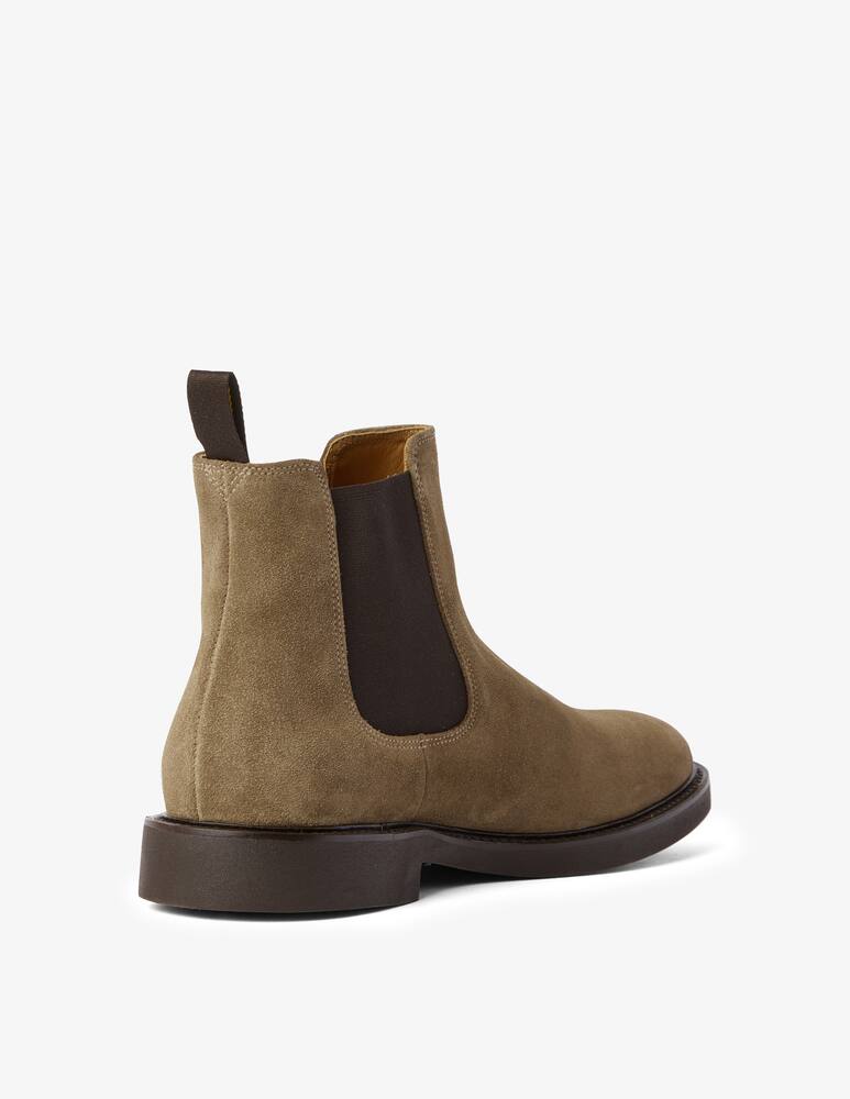 rinascente Doucal's Suede chelsea boot - Brown