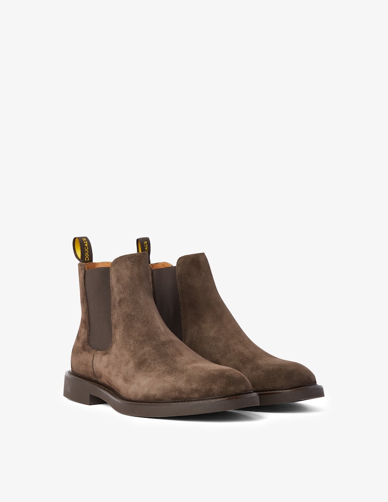 rinascente Doucal's Suede chelsea boot - Brown