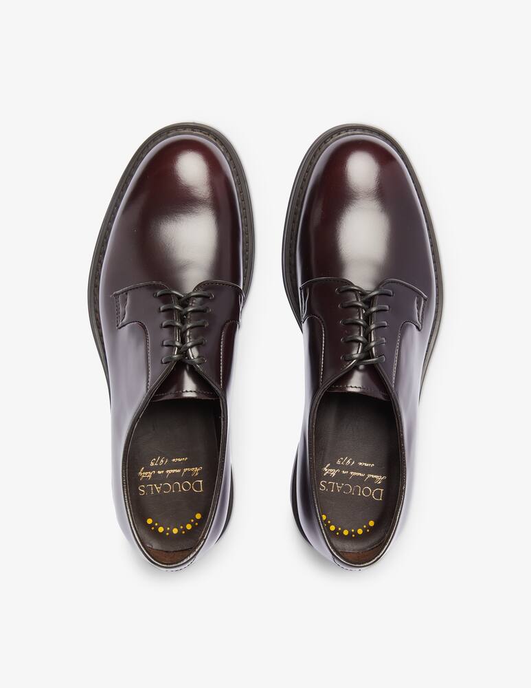 rinascente Doucal's Leather derby shoes - Red