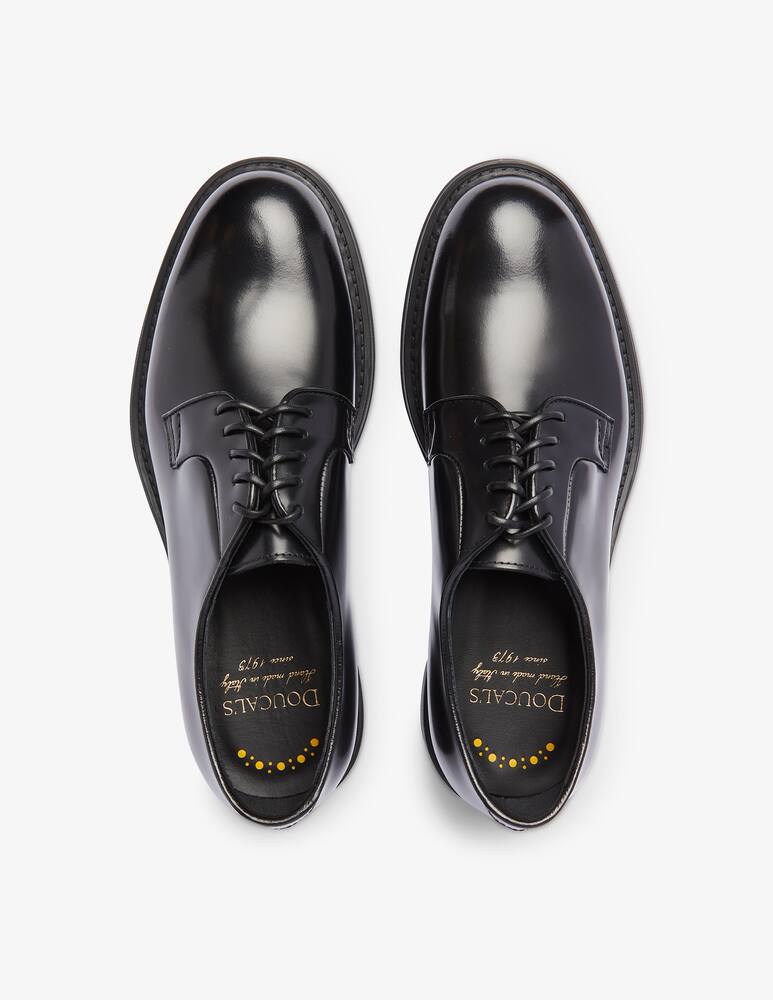 rinascente Doucal's Leather derby shoes - Black
