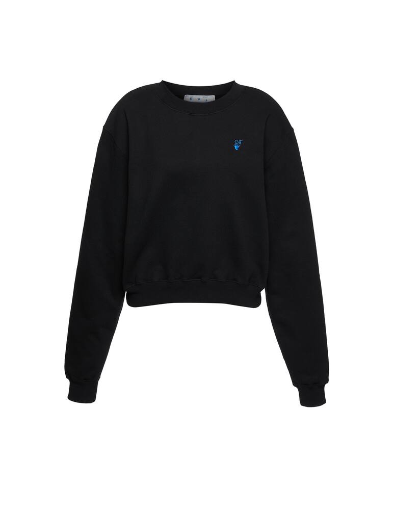 Off-White Logos cropped crewneck - picture 1 Off-White Logos cropped crewneck - picture 1