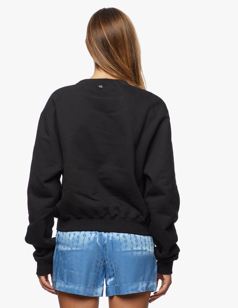 rinascente Off-White Logos cropped crewneck