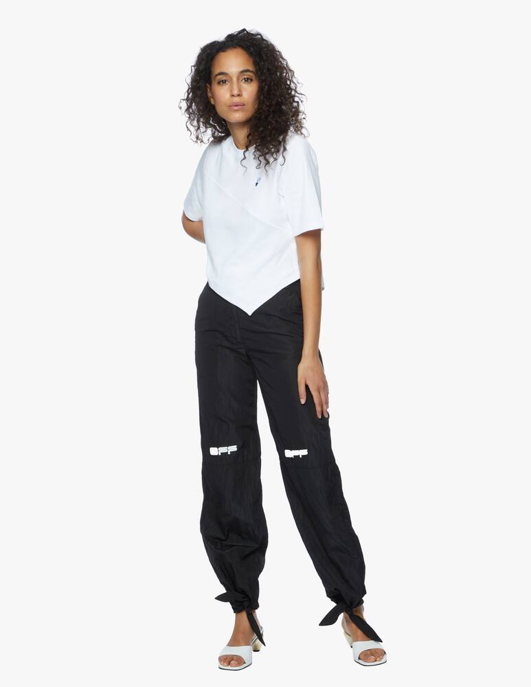 rinascente Off-White Pantaloni con fiocco