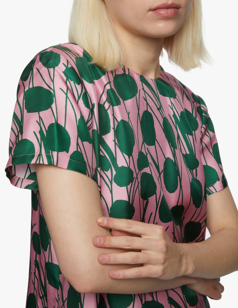 rinascente La DoubleJ Vestito swing in seta 