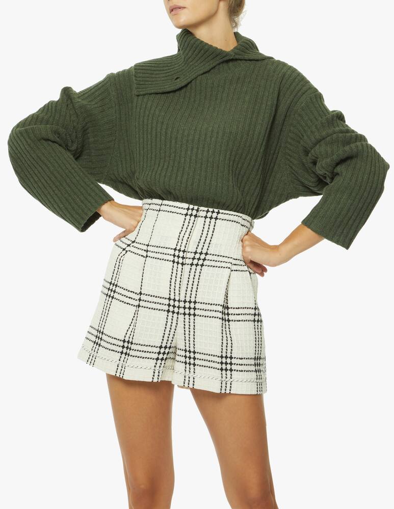 rinascente MSGM Pantaloncini check tweed