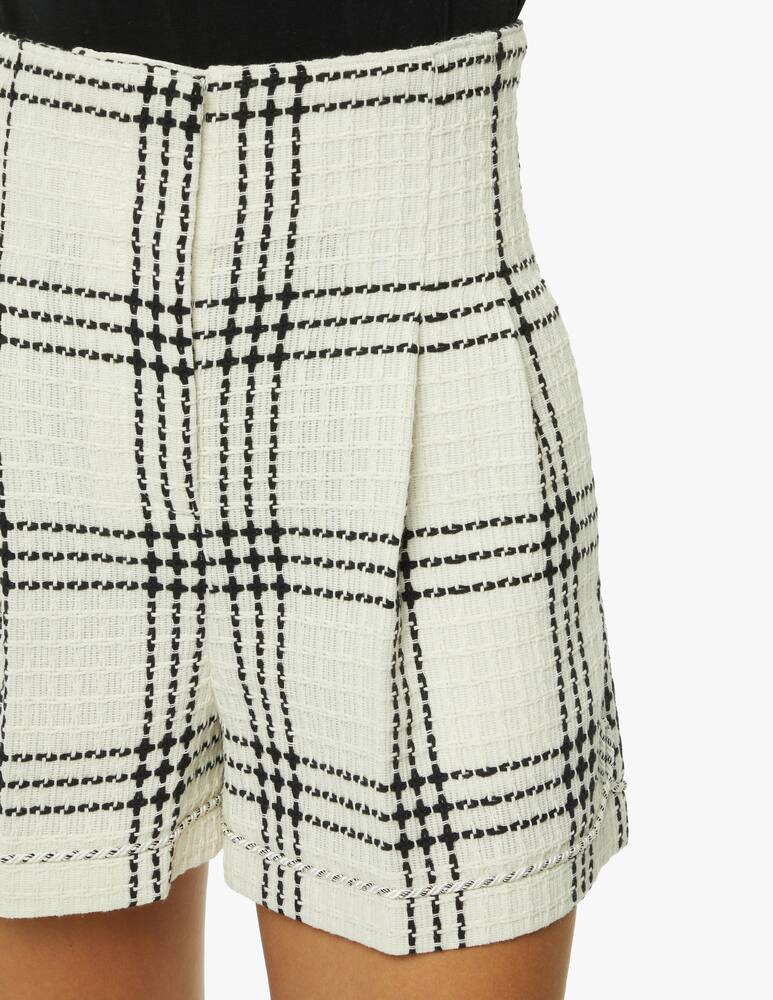 rinascente MSGM Pantaloncini check tweed