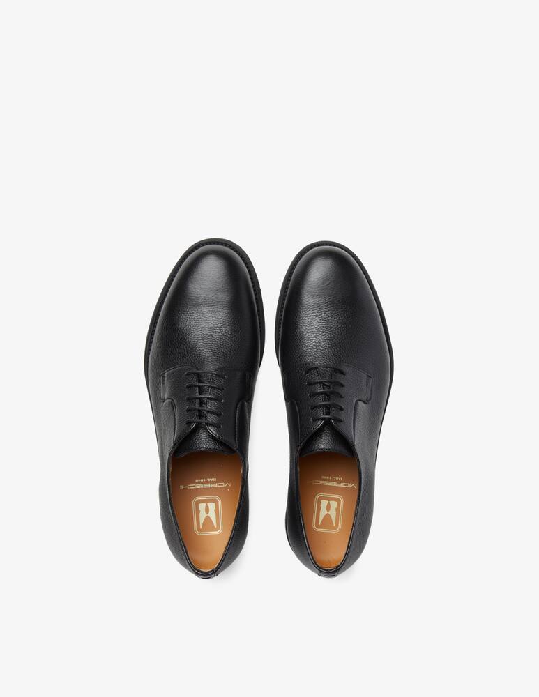 rinascente Moreschi Scarpe derby in pelle martellata - Nero