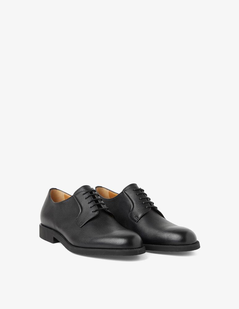 rinascente Moreschi Scarpe derby in pelle martellata - Nero