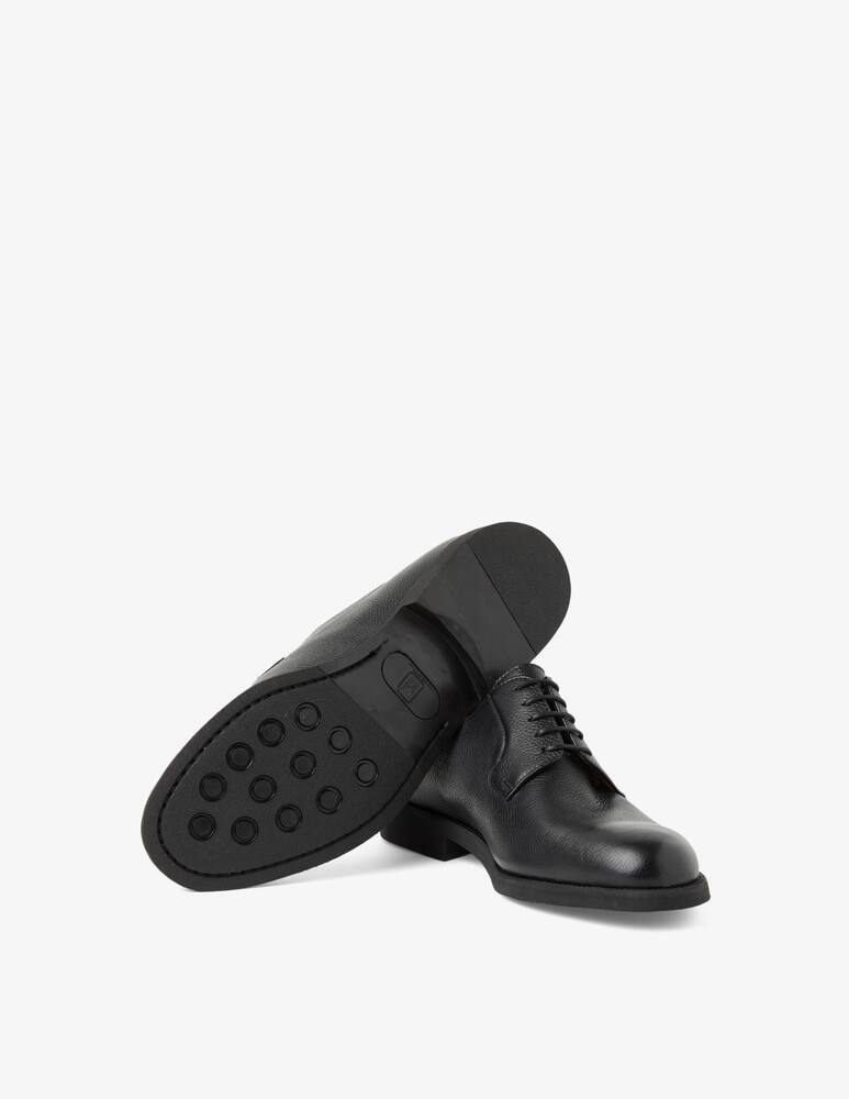 rinascente Moreschi Scarpe derby in pelle martellata - Nero