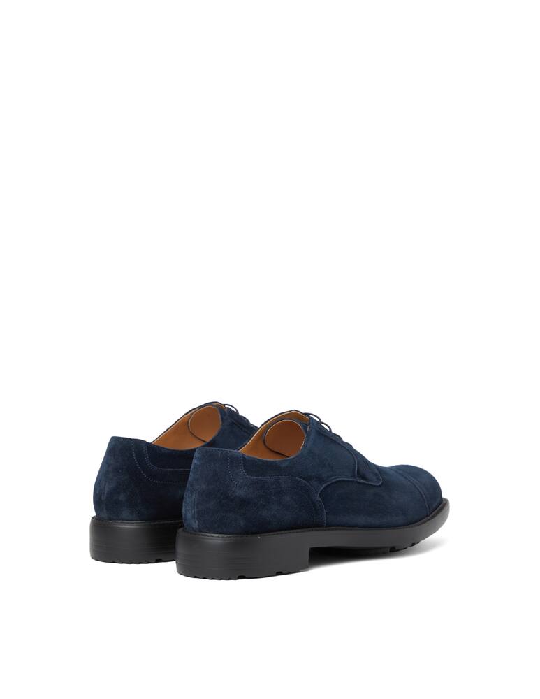 rinascente Moreschi Suede derby shoes - Blue