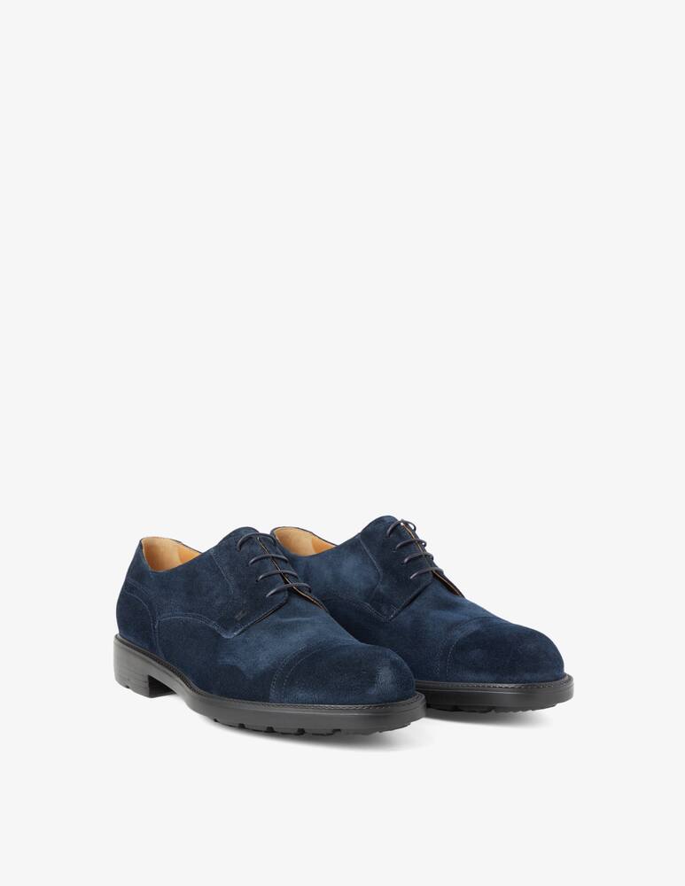 rinascente Moreschi Suede derby shoes - Blue