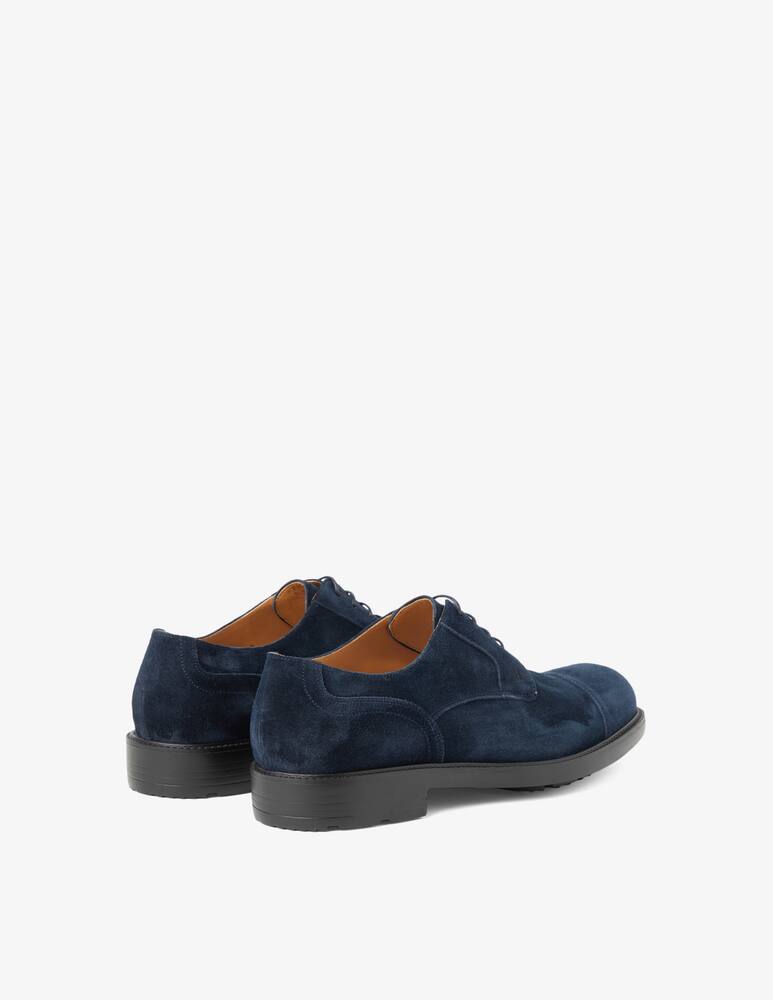 rinascente Moreschi Suede derby shoes - Blue