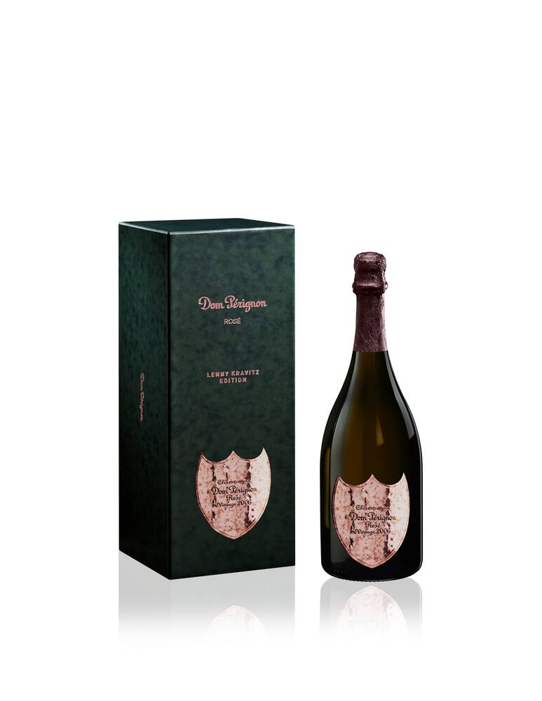 rinascente Dom Pérignon Champagne Brut Rosé Vintage 2006 Gift Box by Lenny Kravitz