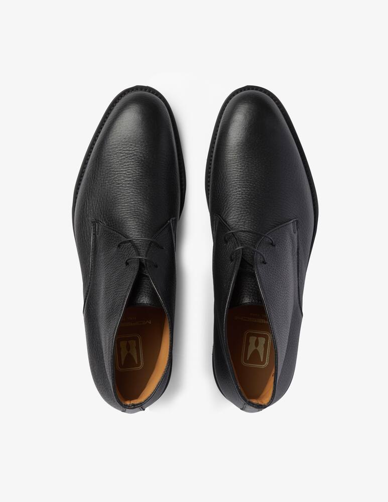 rinascente Moreschi Stivaletto desert in pelle martellata - Nero