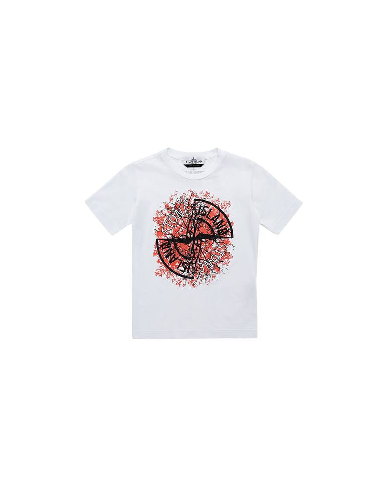 Stone Island Junior T-shirt in cotone - immagine 1 Stone Island Junior T-shirt in cotone - immagine 1