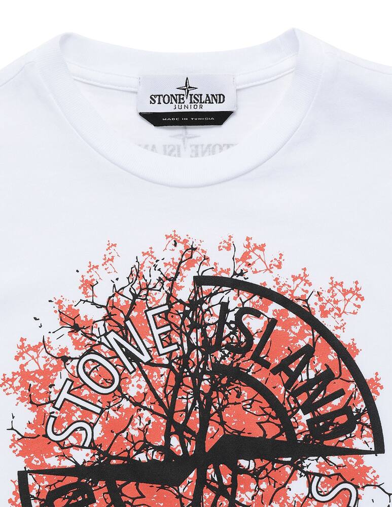 Stone Island Junior T-shirt in cotone - immagine 3 Stone Island Junior T-shirt in cotone - immagine 3
