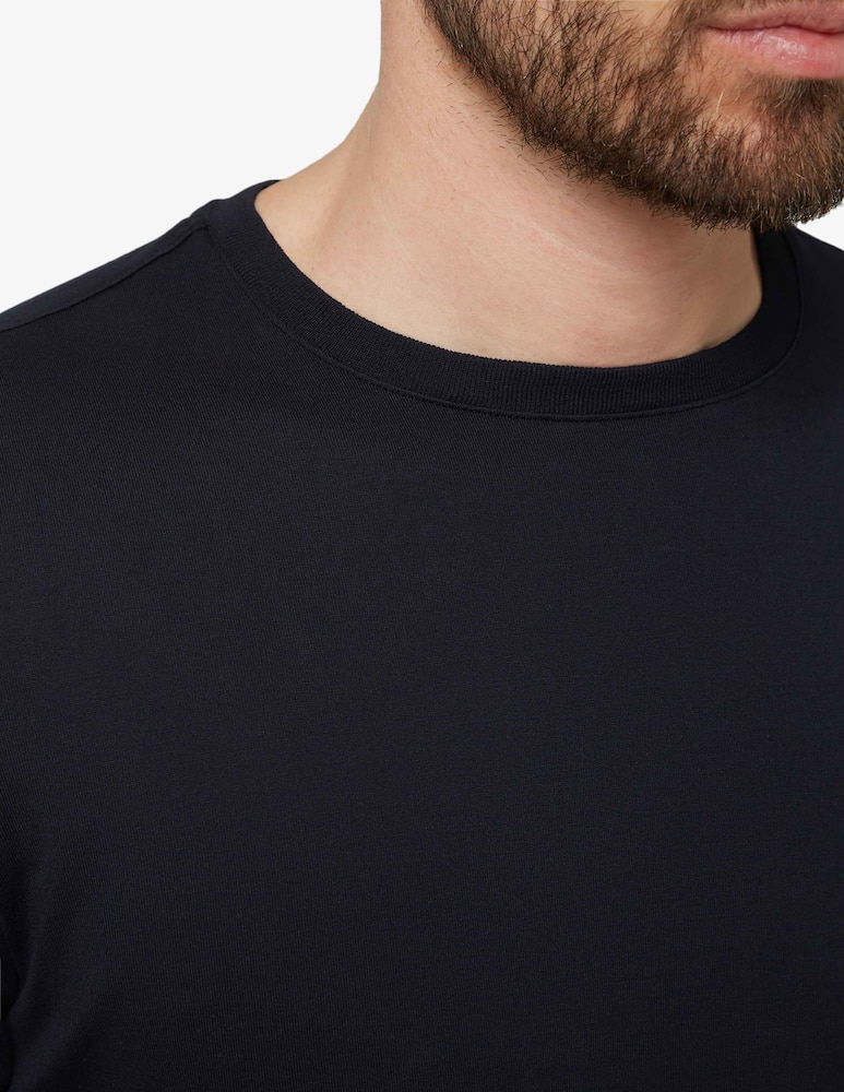 rinascente Girelli Bruni T-shirt manica lunga in cotone Giza