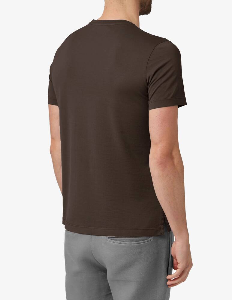 rinascente Girelli Bruni T-shirt girocollo in cotone Giza