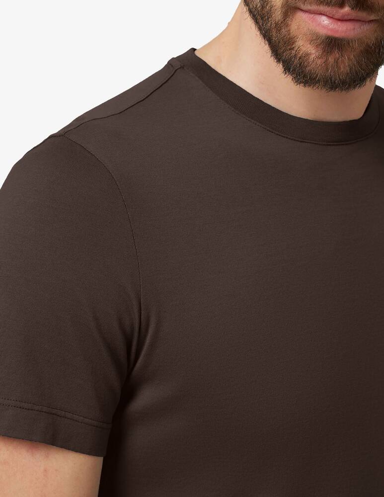 rinascente Girelli Bruni T-shirt girocollo in cotone Giza