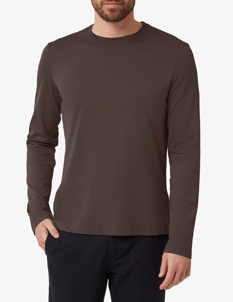 Girelli Bruni T-shirt manica lunga in cotone Giza - immagine 1 Girelli Bruni T-shirt manica lunga in cotone Giza - immagine 1