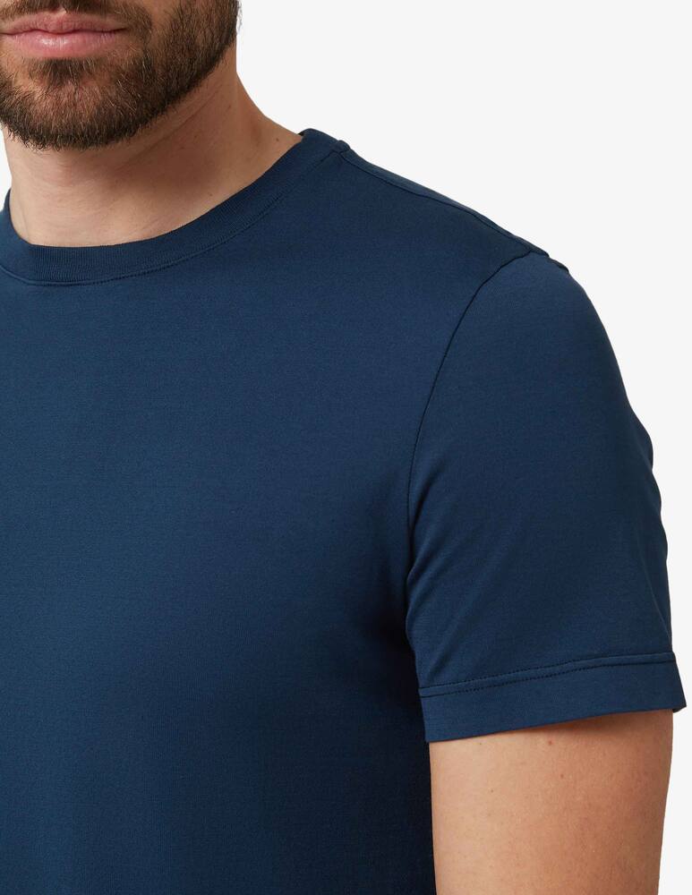 rinascente Girelli Bruni T-shirt girocollo in cotone Giza