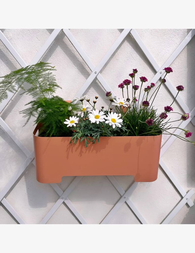 rinascente Hiro Altea Hanging plant pots for railings