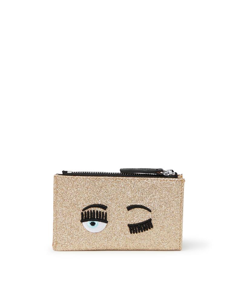 rinascente Chiara Ferragni Flirting Glitter Card Holder