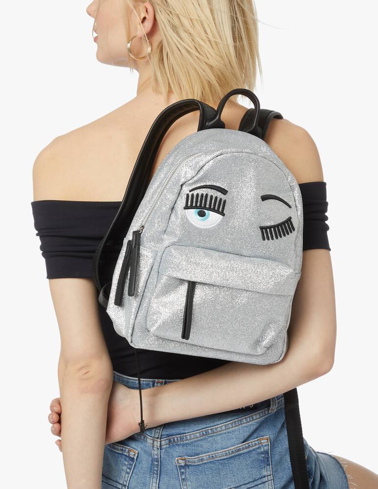 rinascente Chiara Ferragni Small Flirting Glitter Zaino