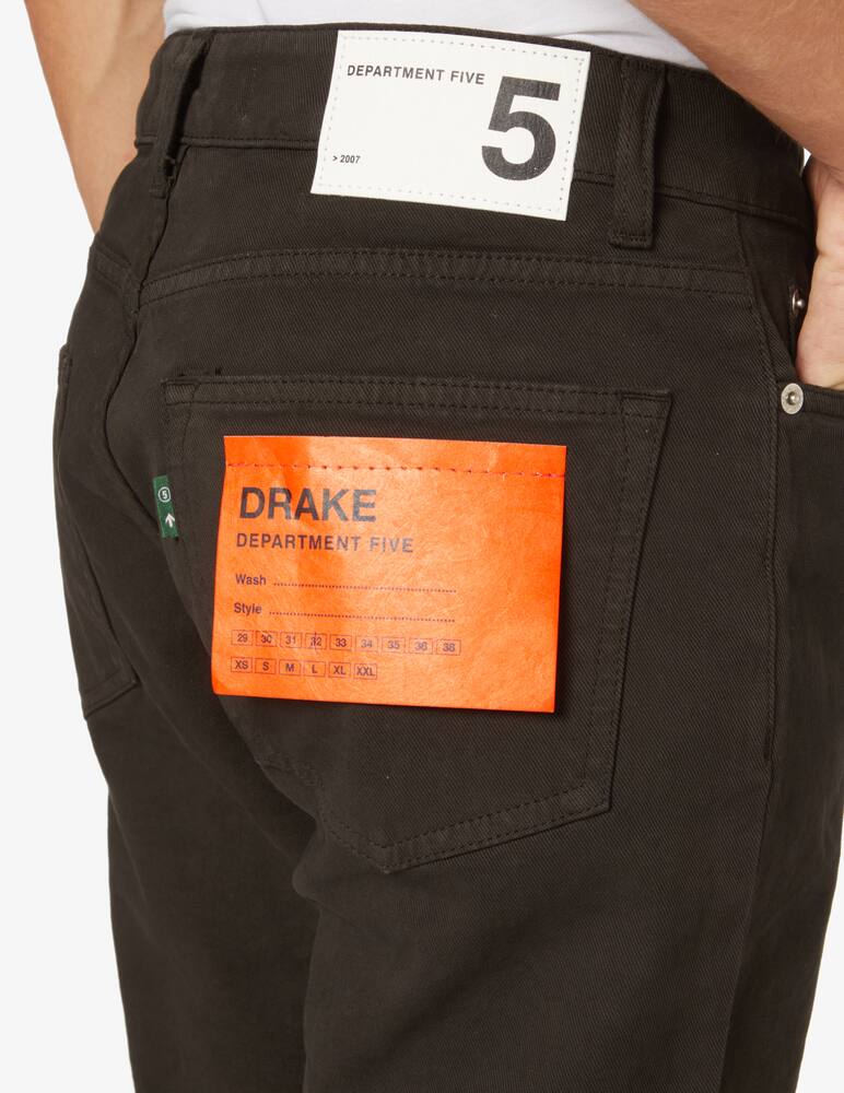 Department 5 Pantaloni bull drake - Nero - immagine 4 Department 5 Pantaloni bull drake - Nero - immagine 4