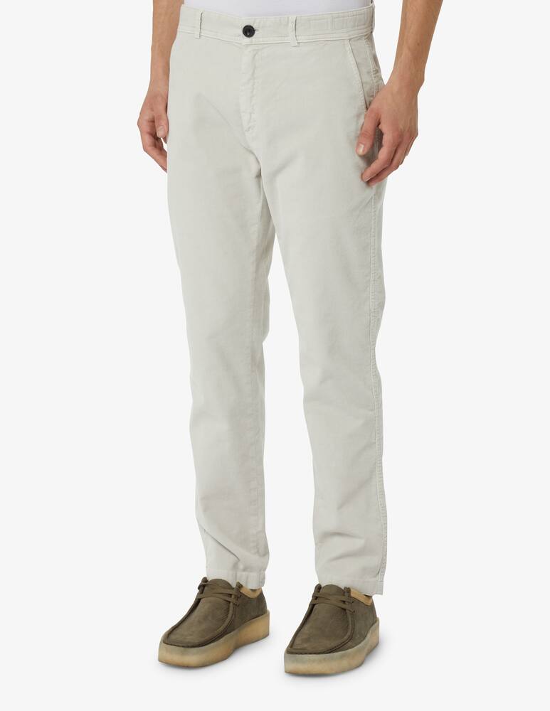 rinascente Department 5 Trousers with velvet details - White