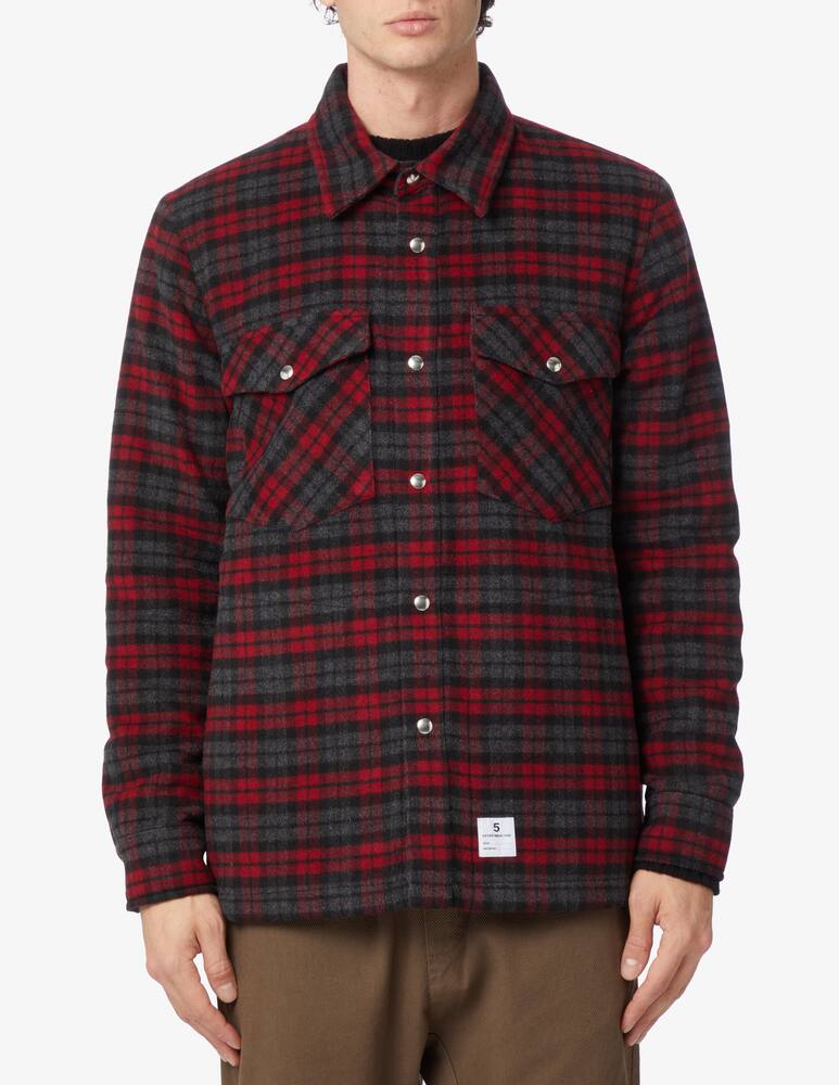 Department 5 Wool checked overshirt - Multi - picture 1 Department 5 Wool checked overshirt - Multi - picture 1