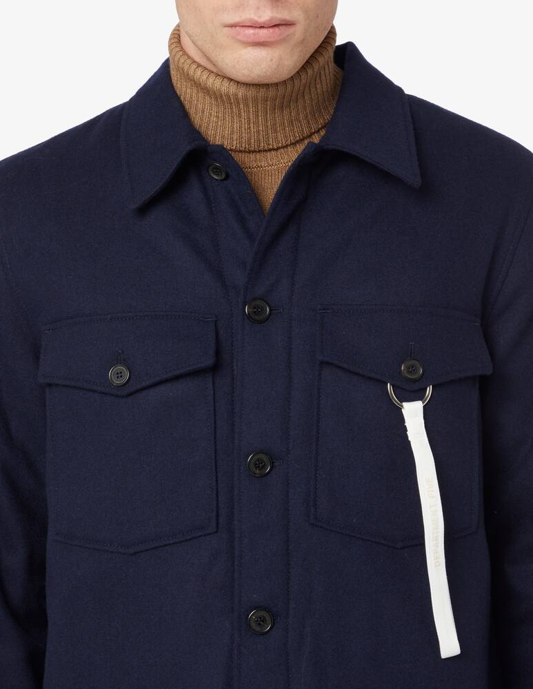 rinascente Department 5 Overshirt padded jacket - Blue