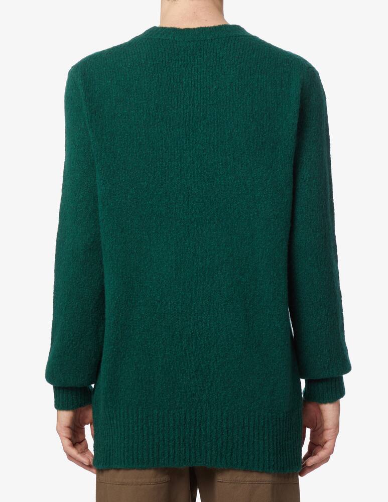 Department 5 Crewneck merino jumper - Green - picture 3
